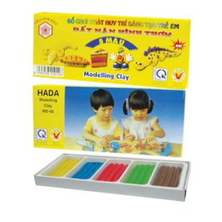 Đất nặn hình thơm Hoa Đào