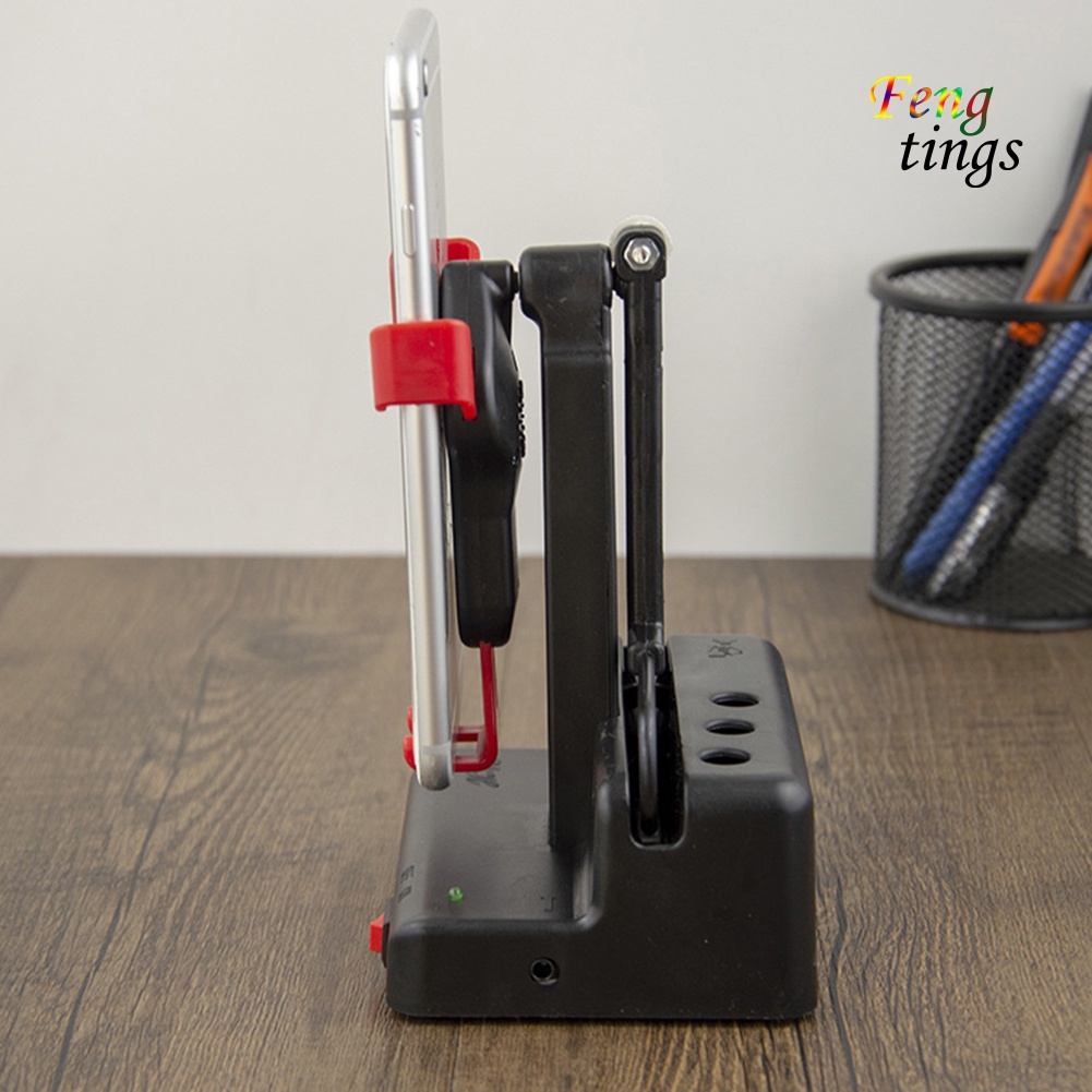 Máy đếm bước tự động không gây tiếng ồn gắn điện thoại kèm dây cáp usb