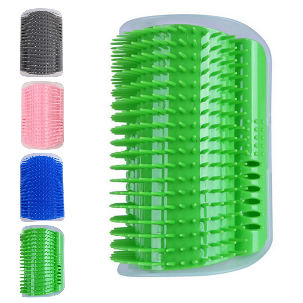 Bàn chải lông mát xa cho mèo gắn tường