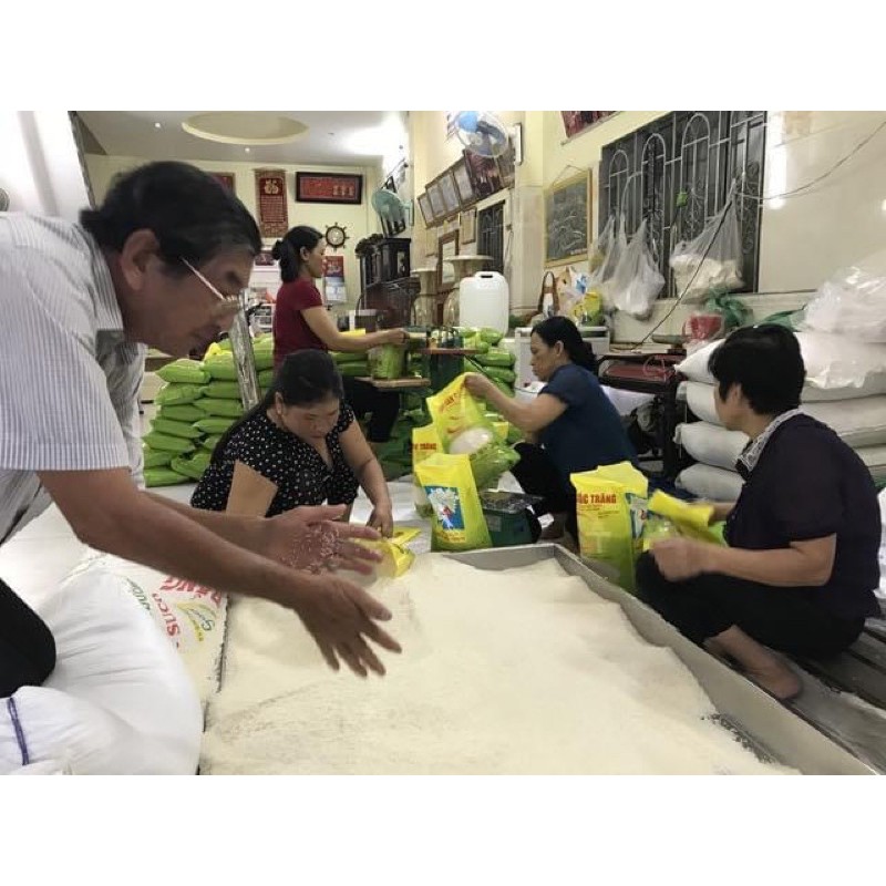 Túi 5kg Gạo ST25 Hồ Quang Cua - GẠO NGON NHẤT THẾ GIỚI