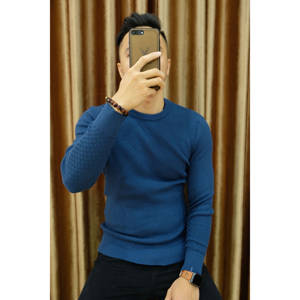 Áo len nam cổ tròn hàng Việt Nam [Có video] [Ảnh thật] | BigBuy360 - bigbuy360.vn