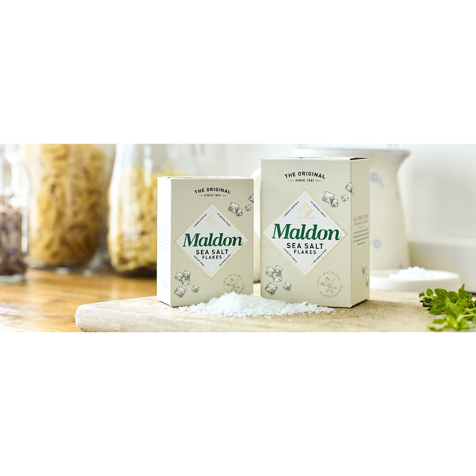 Muối biển tinh khiết Maldon Sea Salt Flakes 240g