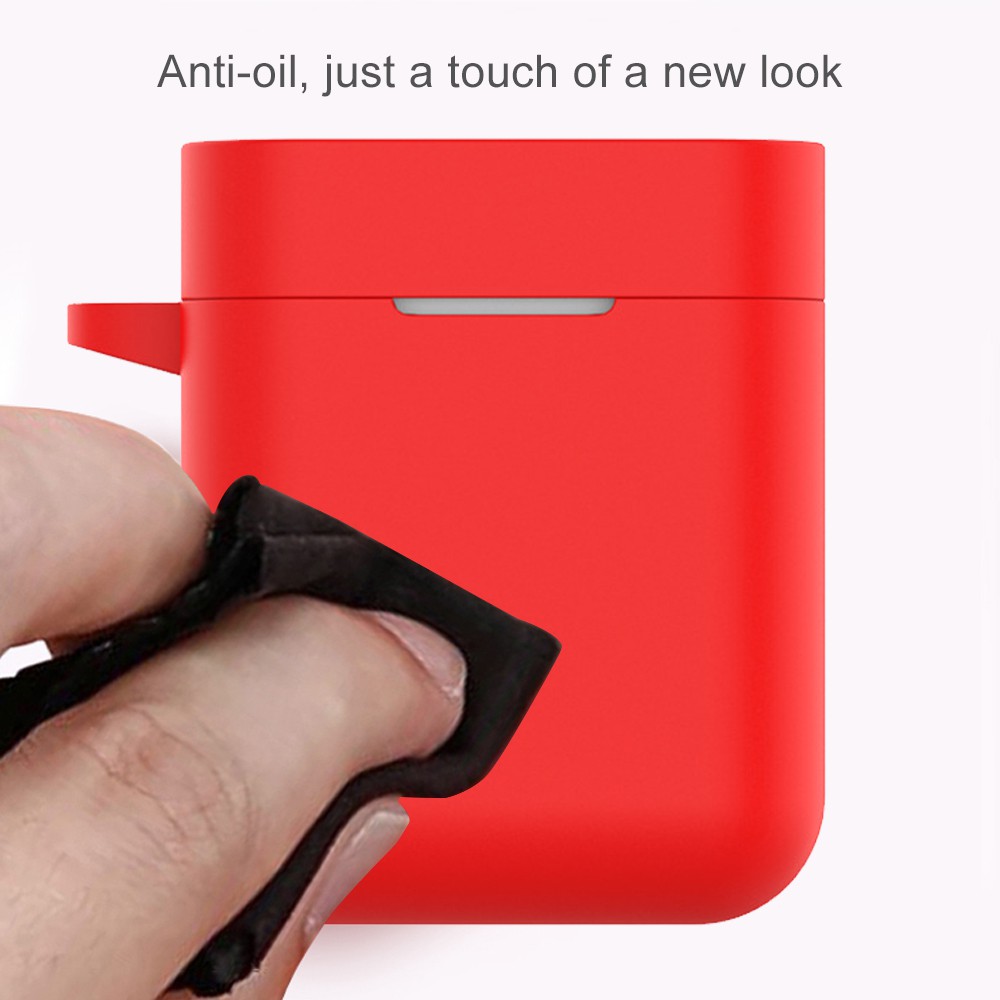 Vỏ bảo vệ hộp sạc tai nghe bằng silicone cho Xiaomi Air