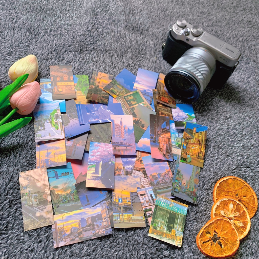 [Set 10 chiếc] Sticker Dạng Giấy Nhiều Chủ Đề, Màu Sắc Tem Dán Trang Trí Chống Nước Độc Đáo Đa Dạng Mẫu Mã