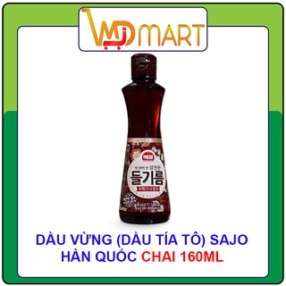 Dầu lá vừng sajo hàn quốc chai 160ml