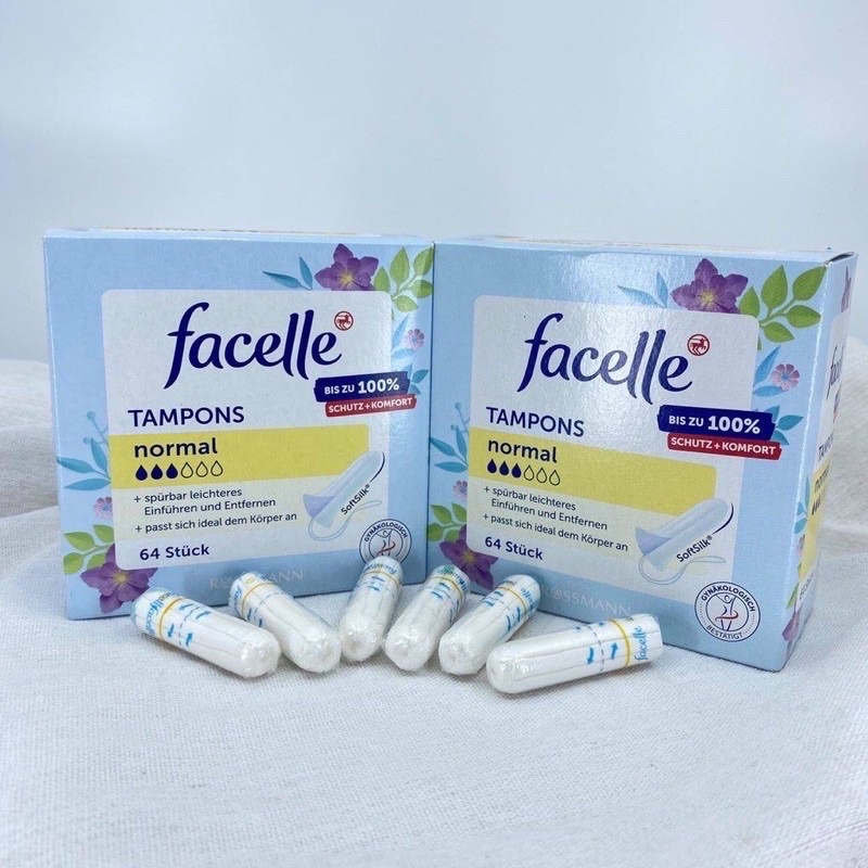 TAMPON FACELLE - BĂNG VỆ SINH THẾ HỆ MỚI AN TOÀN CHO NỮ GIỚI!!