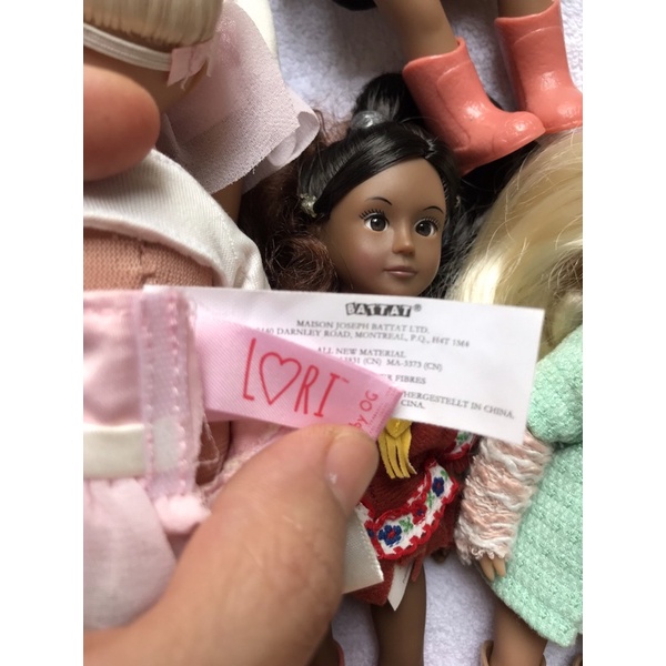 Thanh lý búp bê mini chính hãng cao 18cm