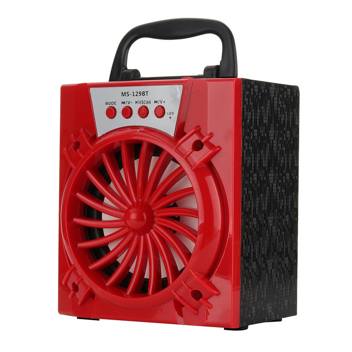 Loa gỗ Bluetooth xách tay MS-129BT