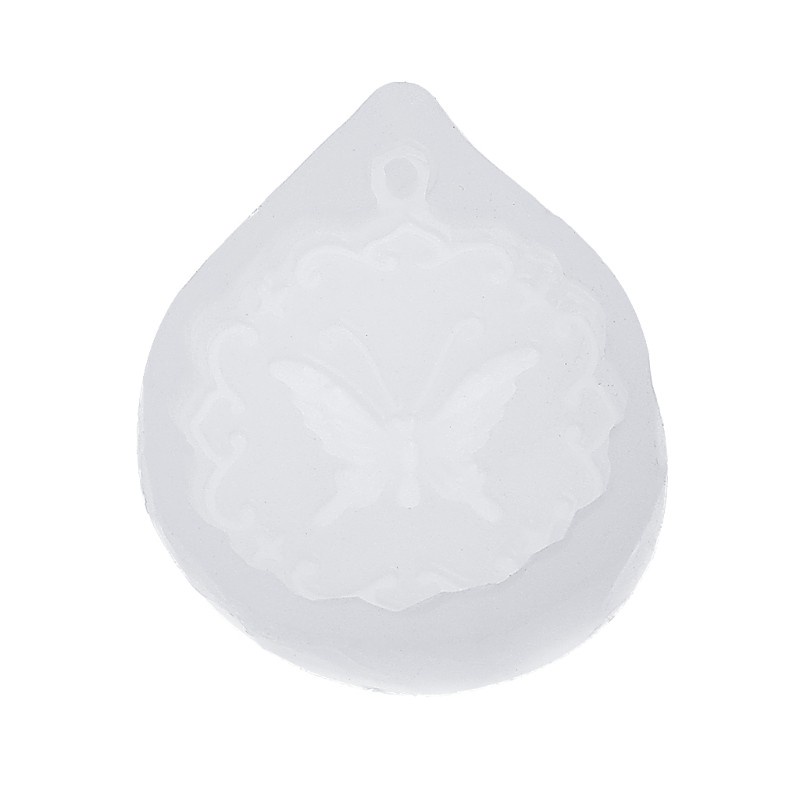 Khuôn Silicone Hình Bướm Làm Mặt Dây Chuyền Thủ Công Diy