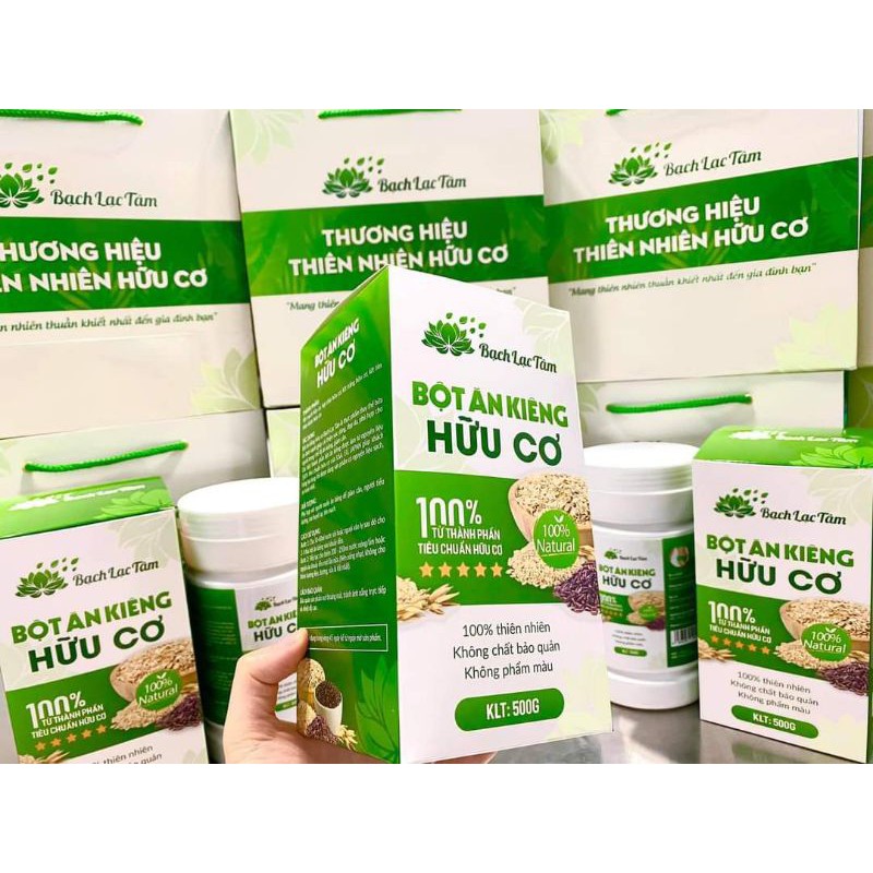 Bột ăn kiêng hữu cơ Bạch Lạc Tâm (500g) | BigBuy360 - bigbuy360.vn