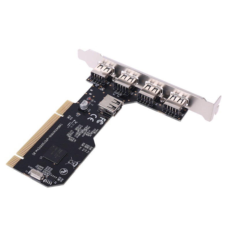 Bộ Chia 5 Cổng USB 2.0 PCI 480Mbps NEC720101 Chipset Điều Khiển Cho Chipset