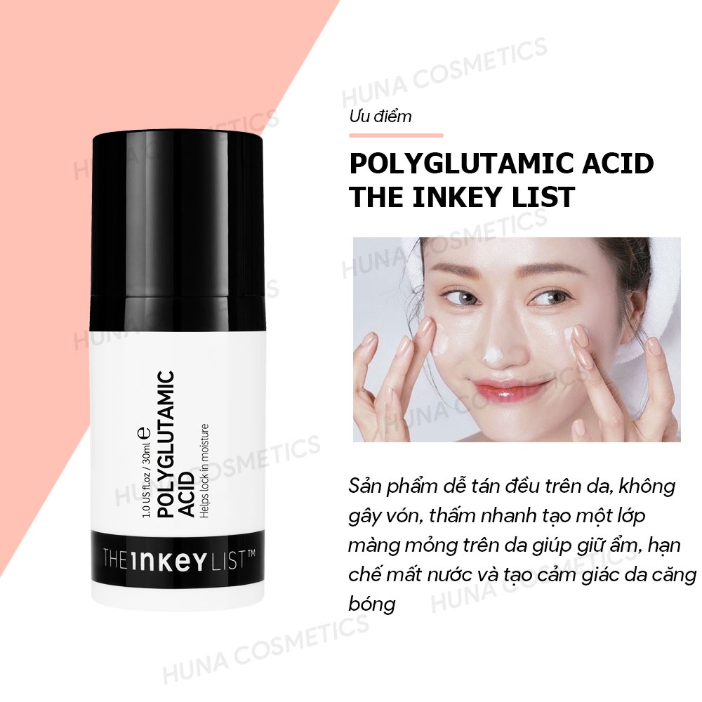 [BILL SEPHORA] SERUM SIÊU CẤP ẨM POLYGLUTAMIC ACID THE INKEY LIST 30ML