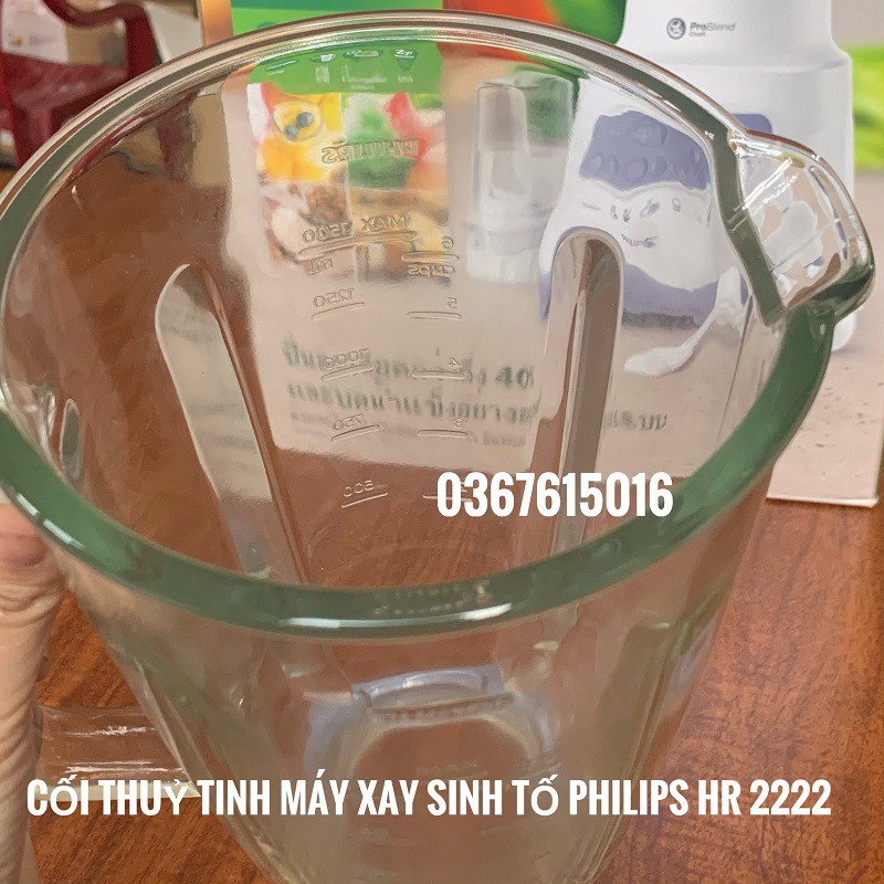 Phụ kiện máy xay sinh tố Philips HR2221- HR2222 - HR2223