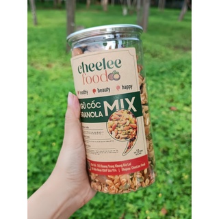 Ngũ cốc Granola mix nhiều loại hạt dinh dưỡng - CheeLee Food