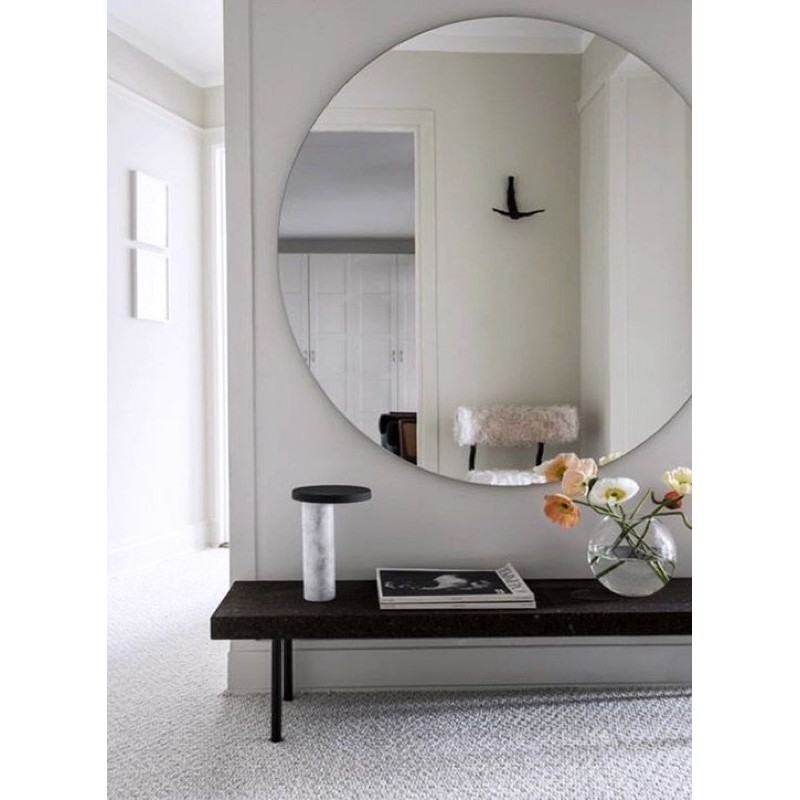 Gương tròn treo tường 45cm trang trí phòng khách
