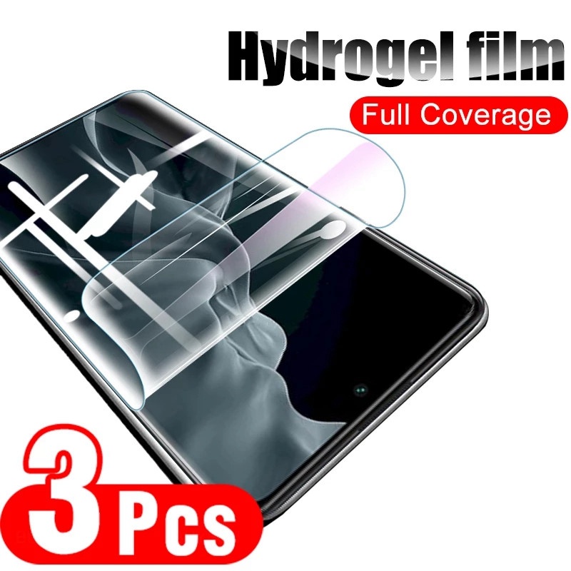 Set 3 Miếng Dán Hydrogel Bảo Vệ Màn Hình Cho Xiaomi Mi 12 11 Mi11 Lite Mi12 Pro 12pro 11lite 5G NE