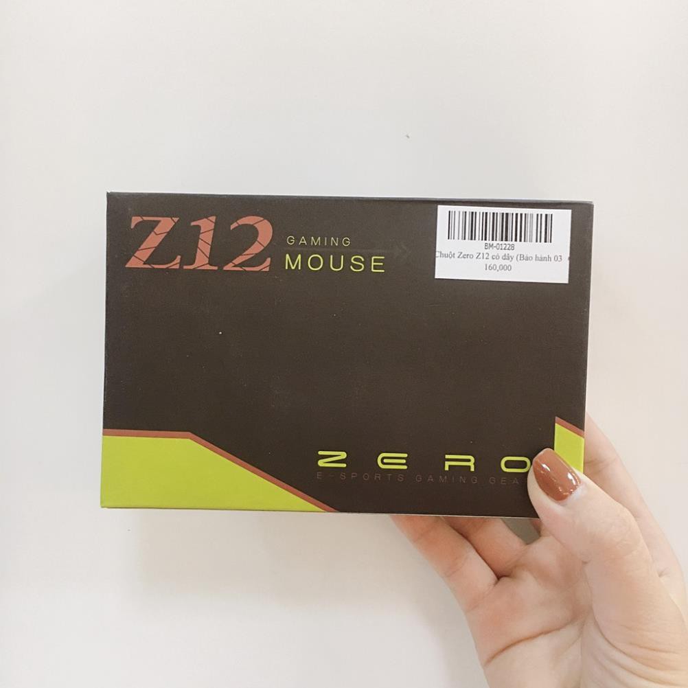 Chuột Zero Z12 có dây (Bảo hành 03 tháng)(BM-01228)