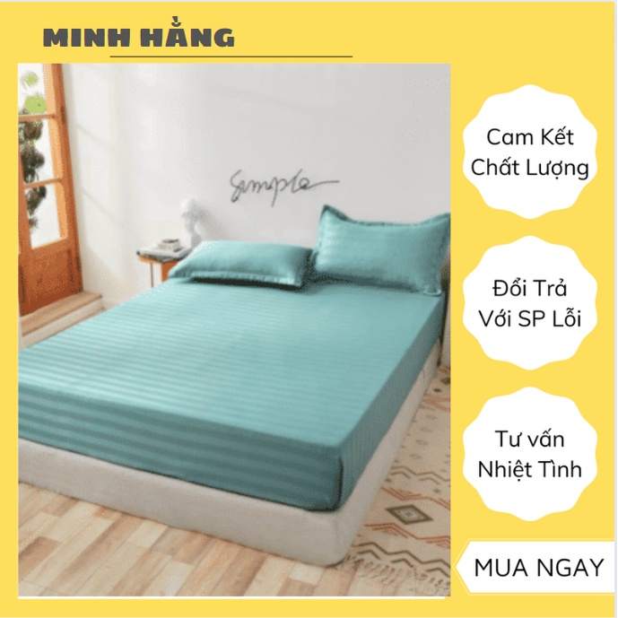 🍀🐾Sét ga gối Cotton 3F cao cấp siêu mát, mềm mịn