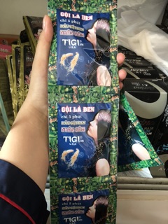 Gội đen phủ bạc nhân sâm