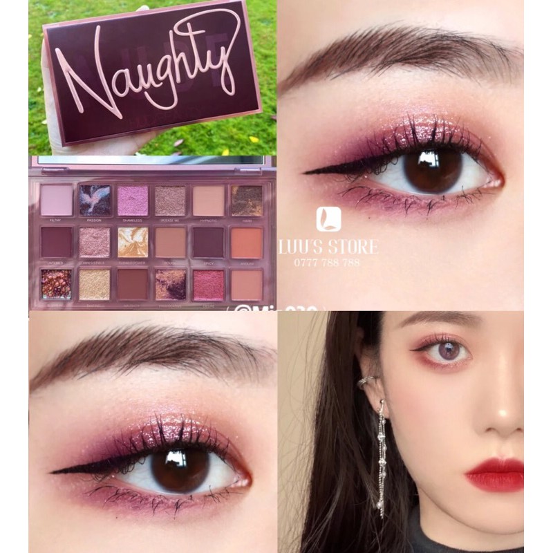 Bảng Phấn Mắt Huda Beauty Naughty Nude