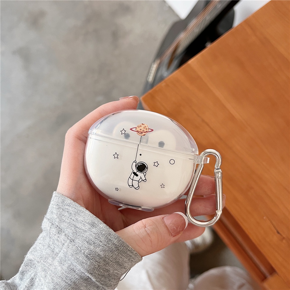 Sẵn Sàng! Vỏ Bảo Vệ Hộp Sạc Tai Nghe OPPO Enco Air 2 Bằng Chất Liệu Mềm Trong Suốt Hình Trái Tim Và Mặt Cười