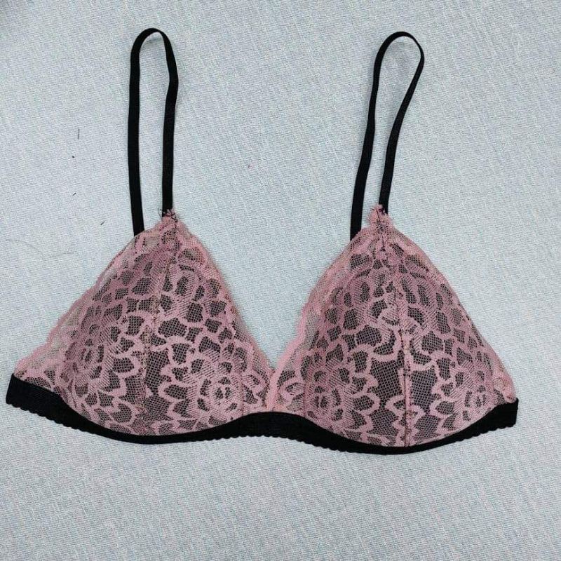 Bralette Áo ngực có mút mỏng . ren . cotton | BigBuy360 - bigbuy360.vn