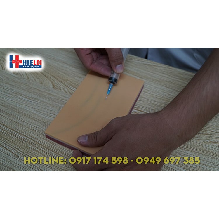 Mô hình thực hành tiêm tĩnh mạch. Mô hình thực tập lấy ven