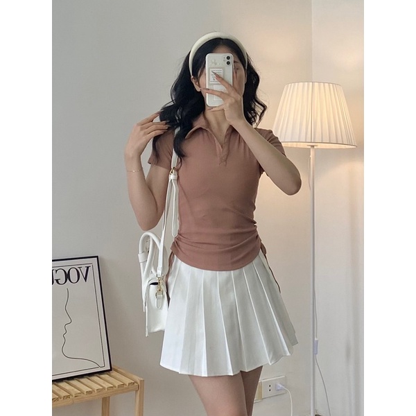 ÁO CỔ TRỤ RÚT DÂY ❤️