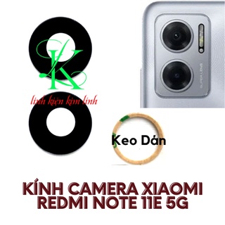Kính camera xiaomi redmi note 11e 5g có sẵn keo