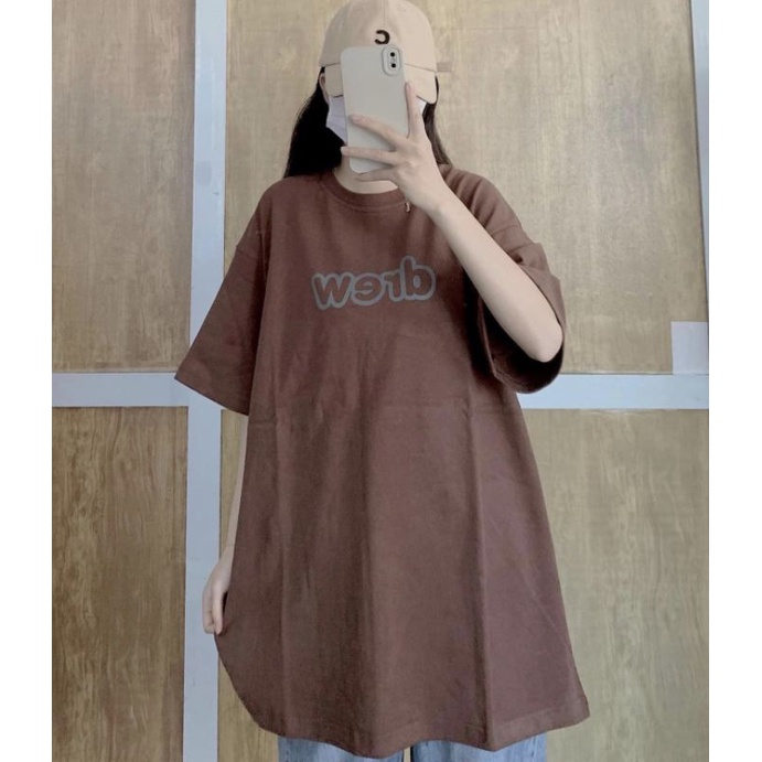 Áo phông in chữ DREW cực độc lạ dành cho cả Nam và nữ