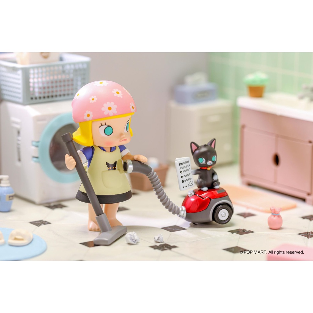 Búp Bê pop mart popmart Nghệ Thuật molly Một Ngày Bẻm chán Với Hộp Quà Tặng Dễ Thương