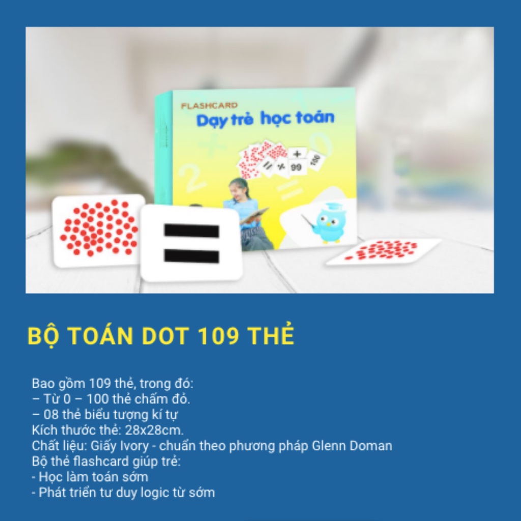 Flashcard glenn doman chuyên sâu thẻ thế giới xung quanh, thẻ chữ, thẻ toán Shop Bố Su