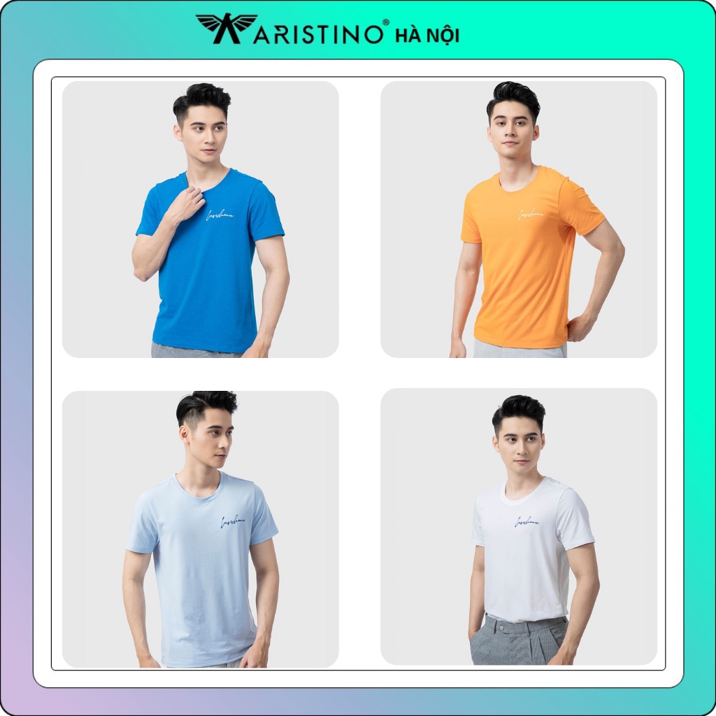 Áo thun nam INSIDEMEN tay ngắn in chữ kí cách điệu, chất vải mềm mại, thoáng mát- ITS007S1