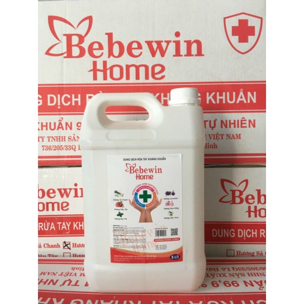 5 lít Cồn Bebewin sát khuẩn tay