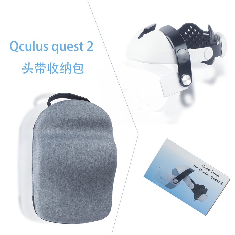 Túi Đựng Tai Nghe Bằng EVA Cứng Chuyên Dụng Cho Oculus Quest 2 Quest2 VR