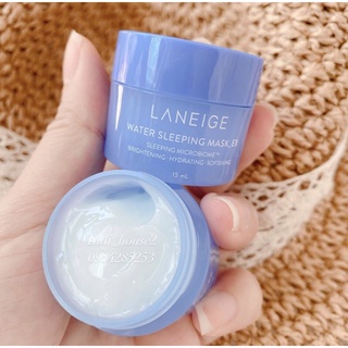 [minisize 15ml] Mặt nạ ngủ dưỡng LAN  EIGE WATER SLEEPING MASK EX