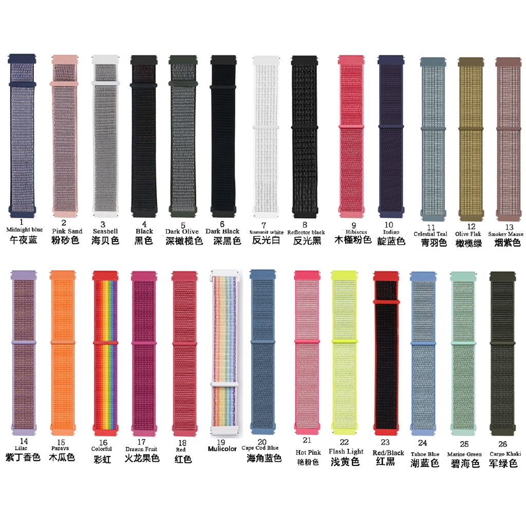Dây Đeo Nylon Cho Đồng Hồ Thông Minh Garmin Venu Sq 2 / venu2 plus
