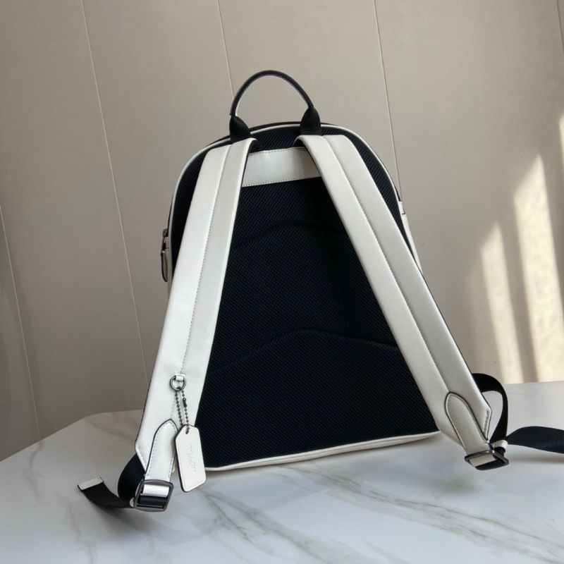 Ba lô COACH West Backpack In Signature Canvas With Varsity Motif balo da thật xịn xò