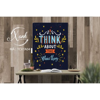 Tranh canvas cổ động tiếng anh
