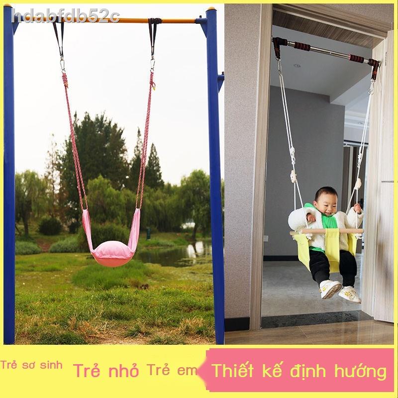 Xích đu trẻ em đồ chơi trẻ em trong nhà sân ngoài trời xích đu phòng trẻ em khung cửa thanh ngang lưới nôi mà