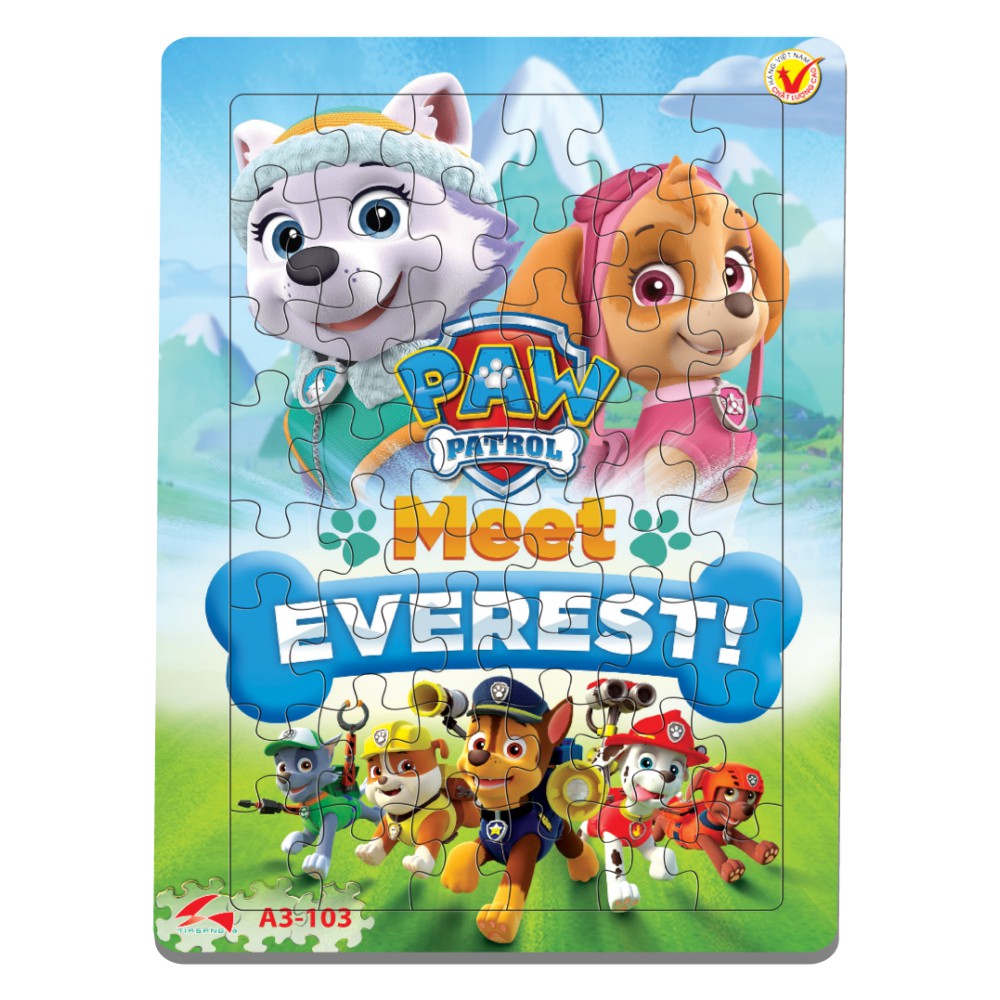 Tranh Ghép Hình 48 Mảnh Giấy Cho Bé/Puzzle 48 Mảnh/Đồ Chơi Puzzle Cho Bé Từ 3 Tuổi