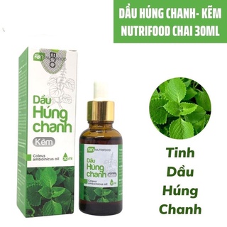 Dầu Húng Chanh Kẽm Faneco