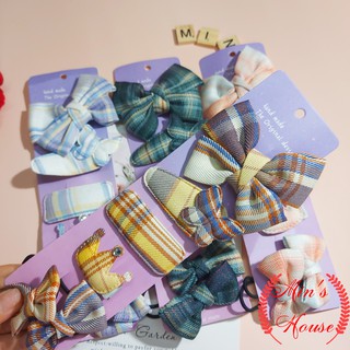 Set Cột Tóc Kẹp Tóc Xinh Cho Bé Gái