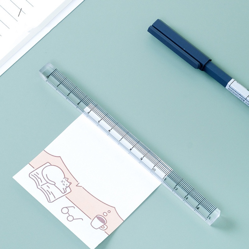 Thước Nhựa Học Toán Chính Xác 30cm Dành Cho Học Sinh
