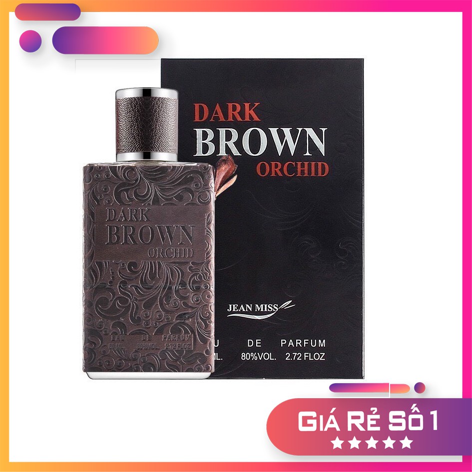 Nước hoa nam Dark Brown Orchid hương cực chất sang trọng mạnh mẽ 80ml
