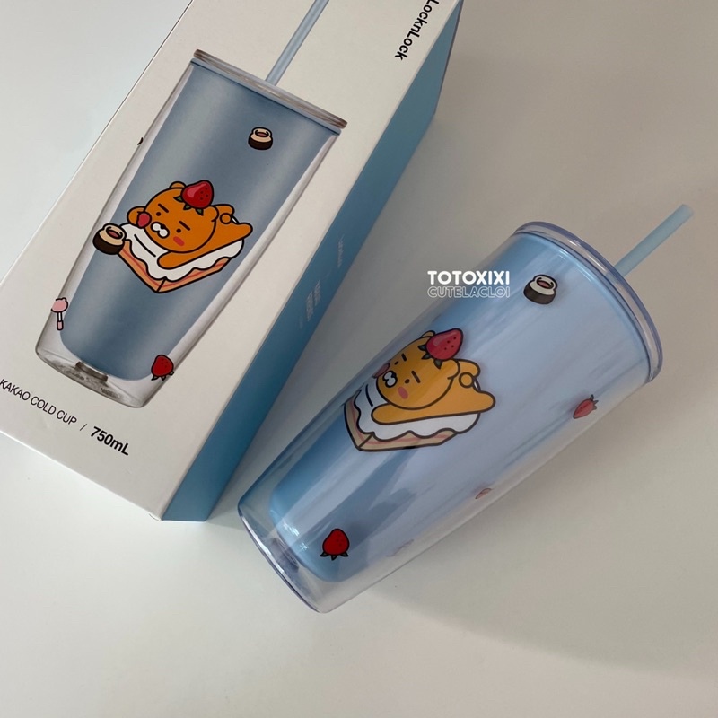 Ly nhựa Locknlock x Kakao friends BPA FREE an toàn