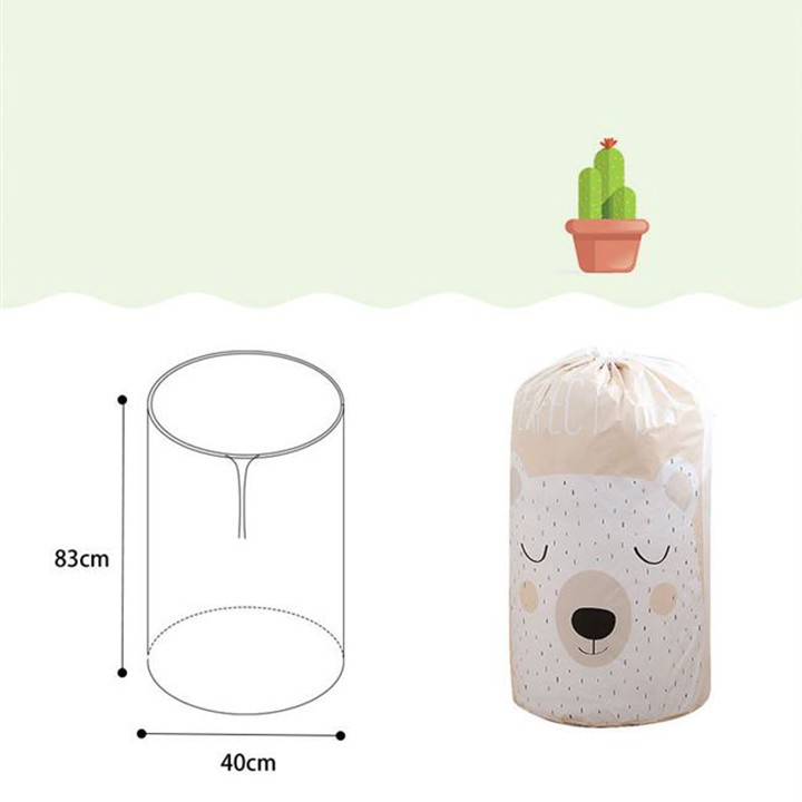 Túi đựng chăn màn Cshome túi đựng quần áo mền gối cỡ lớn 135L dây rút nhựa  Peva chống thấm ẩm mốc bụi bẩn cực tốt HL44