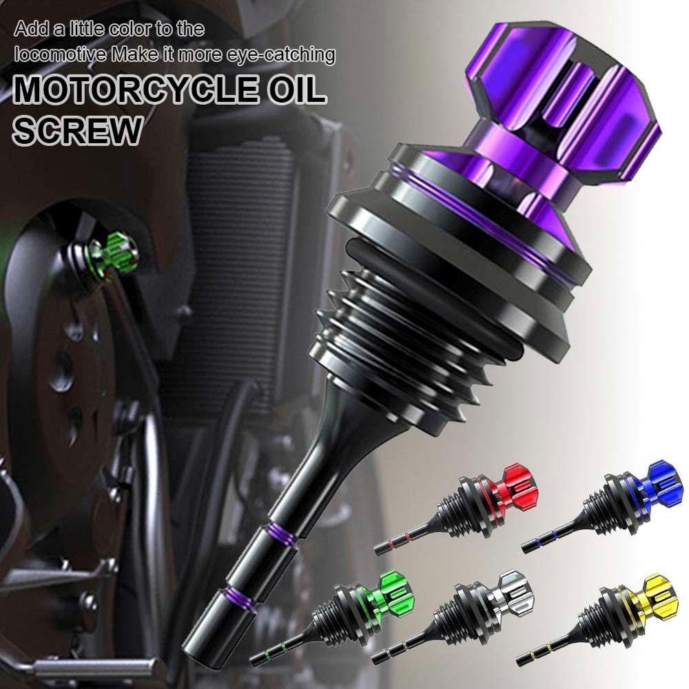 Nút que thăm dầu động cơ MMULCK CNC xe máy cho YAMAHA Dirt Pit GY6