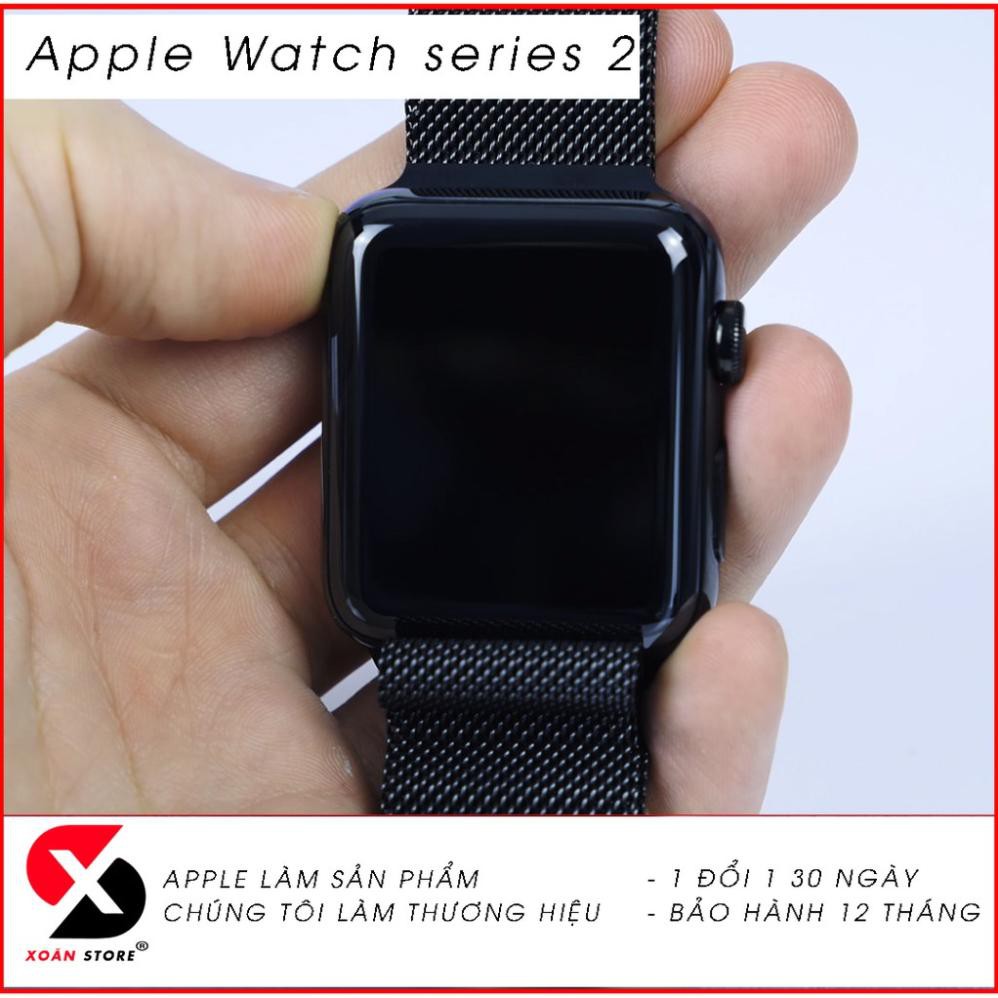 Đồng hồ Apple Watch Series 2 THÉP đẹp 99% nguyên bản BH 12 tháng 1 đổi 1 không sửa