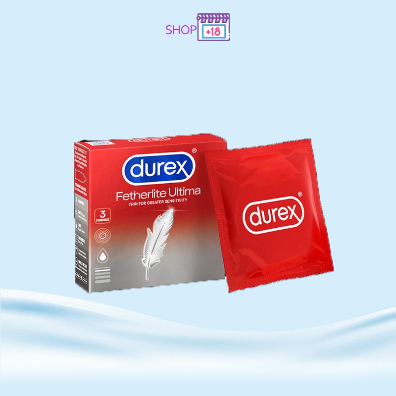 Bao cao su Durex ultima hộp 3 cái